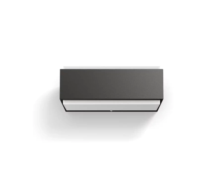 Zahradní nástěnná LED lampa STRATOSPHERE 3,8W 4000K neutrální bílá IP44 Up-Down Anthracite PHILIPS