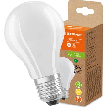 LED žárovka E27 A60 2.5W = 40W 525lm 3000K Teplá bílá 300° LEDVANCE Ultra Efficient