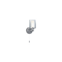 VISTA 8051 Nowodvorski Chrome nástěnné svítidlo G9 IP44 Spínač koupelnové nástěnné lampy Moderní