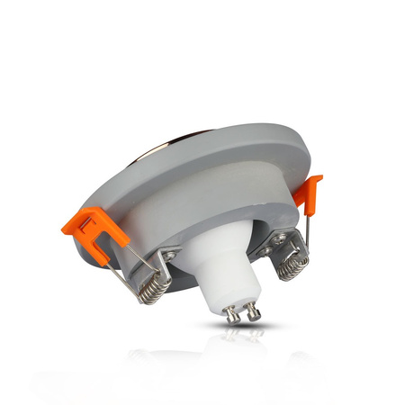 Zapuštěné stropní svítidlo GU10 Očko kulaté šedé/růžové zlato VT-862 V-TAC - 5letá záruka