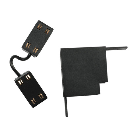 Vnější rohový konektor pro magnetickou dráhu Black Track Light V-TAC