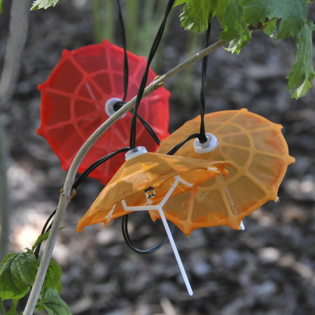 Solární LED PARASOLY zahradní girlanda 6500K vícebarevná GOLDLUX (Polux) 5901508311559