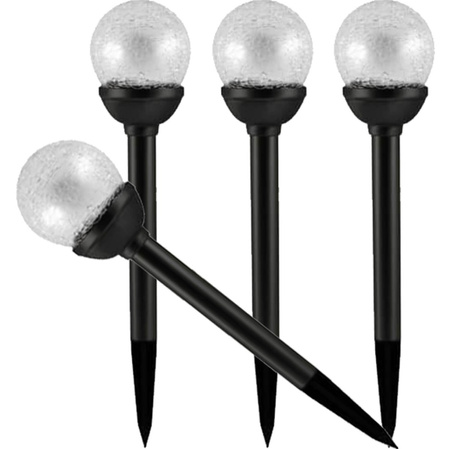 LED solární zahradní lampa Drive 5500-6000K IP44 33cm soumrakový senzor