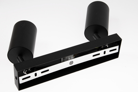 Stropní svítidlo QUALIS SPOT Reflektor Halogenové svítidlo 2xGU10 Black