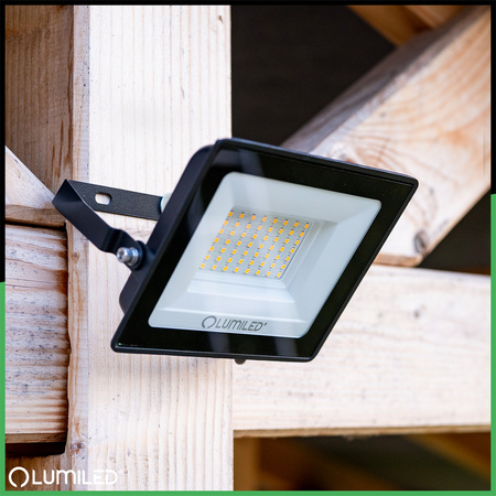 LED Reflektor 50W, 4500lm 4000K IP65 Černá ZUNA2 LUMILED