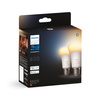 2PAK LED žárovka E27 A60 6W CCT PHILIPS HUE White & Ambiance Bluetooth Zigbee