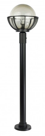 Venkovní stojící zahradní lampa POST Koule s košem 250 K 5002/1/KPO 250 E27 130cm Su-Ma