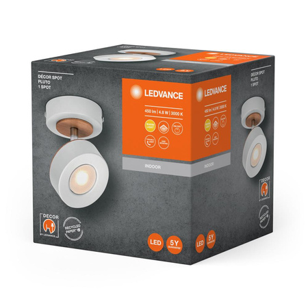 LED stropní nástěnné svítidlo Nástěnné povrchové svítidlo 4,8 W 300 lm CCT Dekorativní bílý bod Pluto Ledvance