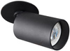 Stropní svítidlo Spot Tuba LED Halogen GU10 Adjustable Round Black Chiro Kanlux