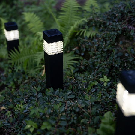 Solární LED lampa sloupek 40cm, NARIS LUMILED