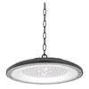 LED High Bay Industrial Pendant Lamp 100W 11000lm 4500K neutrální bílá 90° Black White IP65 Dsp Masterled