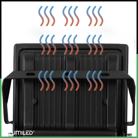 LED reflektor venkovní BRIGHT Vodotěsný 200W 22000lm 4000K LUMILED