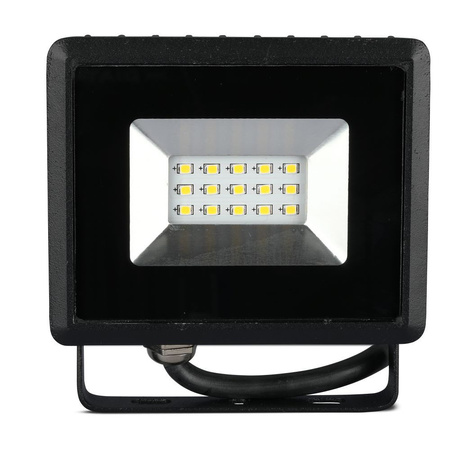 Reflektor LED 10W 850lm 4000K IP65 Black SMD VT-4011B V-TAC