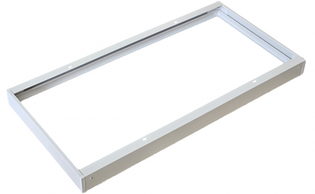 Rámeček pro povrchovou montáž pro LED panely 60x30 Hliník 44 mm Bílý Ecolight