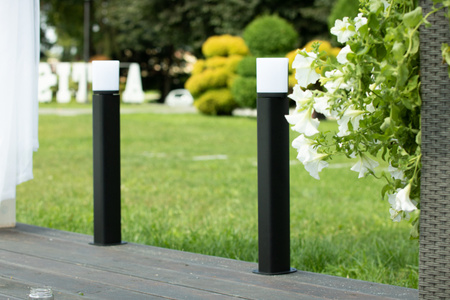 LED zahradní lampa stojací POST 60cm zemní svítidlo 7.5W Veroni