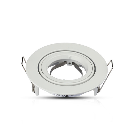 Stropní svítidlo zapuštěná montáž GU10 kulatá bílá VT-775 V-TAC