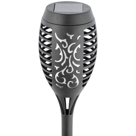 Solární zahradní lampa LARGE TORCH LED efekt plamene 1700K
