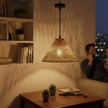 6x LED žárovka E27 A60 6W 660LM = 50W 2000K teplá bílá 360° Filament Amber LUMILED