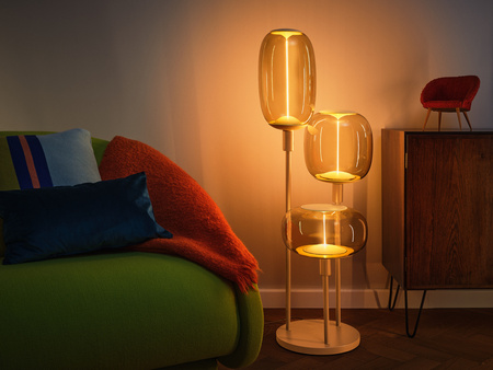 Dekorativní LED žárovka E27 2,5W = 12W 120lm 2700K Warm 320° Amber Filament Vintage 1906 Osram