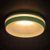 Kruhové zelené stropní bodové svítidlo LED GU5.3 GU10 Eliceo Kanlux pro zápustnou montáž