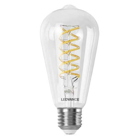 LED žárovka E27 8W = 60W 806lm CCT Stmívatelná SMART+ WiFi Filament Edison Ledvance