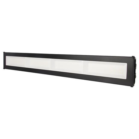 Průmyslová High Bay lineární LED lampa 200W 22000lm 5000 Cold 110° Black IP65 Masterled