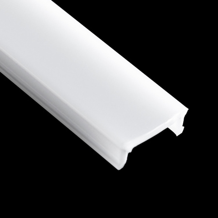 Krytka pro nástěnný profil KM35, Mléčná 2m LUMILED