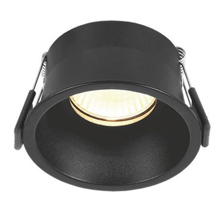 Vestavné bodové svítidlo HALOGEN 1x GU10 Black Videx