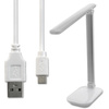 LED noční stolní lampa 5W CCT 3v1 3000-6000K USB školní bílá