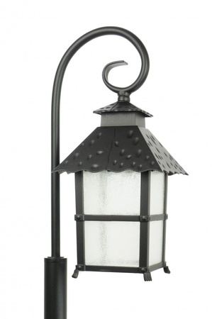 Venkovní zahradní lampa LANTERN E27 Cadiz K 5002/1/Z 146cm černá Su-Ma
