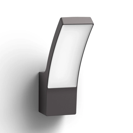 Zahradní lampa LED nástěnná lampa SPLAY myGarden 12W 2700K IP44 Antracit PHILIPS