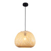 Stropní závěsné svítidlo E27 Beige BAMBOO NATURAL Sanico Goldlux