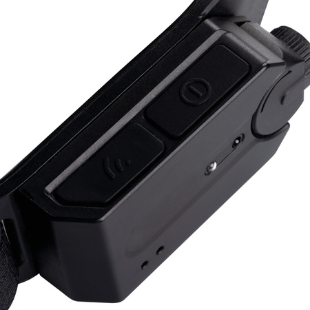 Čelovka MAXIL ACCU USB IP44 černá KANLUX