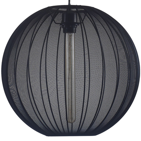 Stropní závěsné svítidlo E27 černé JAPANDI Sanico Goldlux