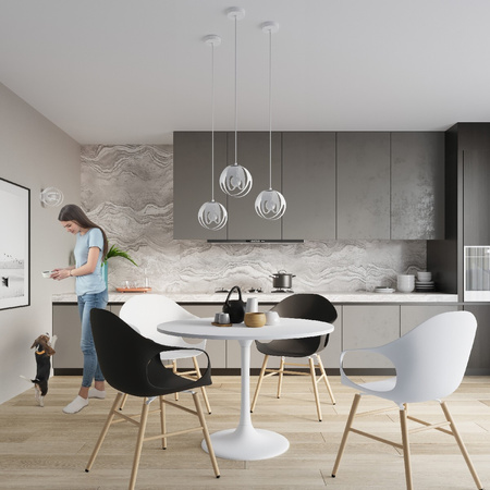 Stropní závěsné svítidlo LED TULOS E27 Overhang White SOLLUX