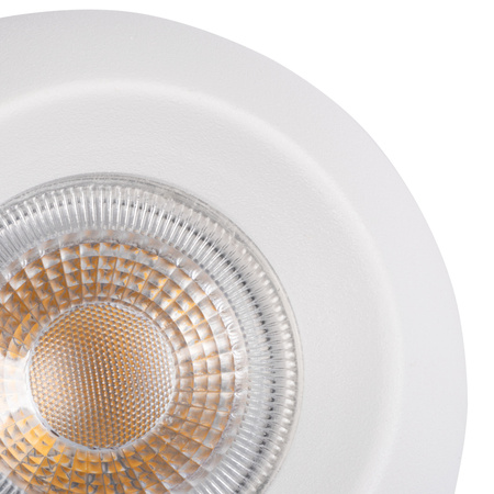 Stropní svítidlo LED GU10 s nastavitelným reflektorem kulaté bílé Galoba Kanlux