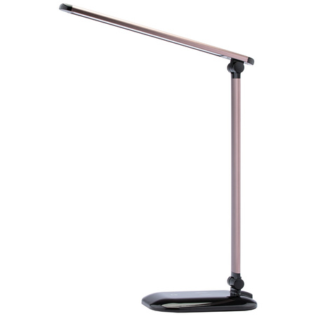 LED noční stolní lampa 5W 4500K USB stmívatelná dotyková s QI nabíječkou