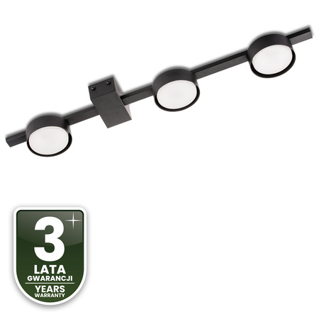 OVILO stropní svítidlo LED halogenové svítidlo 3x GX53 Bodové nástěnné svítidlo Reflektor LUMILED