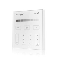 MONO LED nástěnný panel Dimmer 230V 4 ZONE Mi-Light - T1