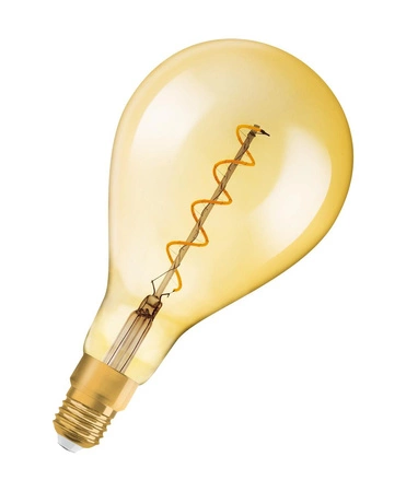 LED žárovka E27 A60 4W = 28W 300lm 2000K Teplá bílá 300° OSRAM Vintage 1906 Filament Stmívatelné