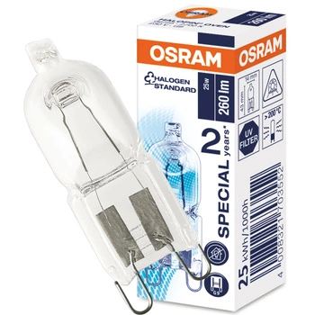 Halogenová žárovka G9 kapsle 25W 260lm 230V do trouby OSRAM