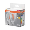 2x LED žárovka E27 A60 6,5W = 60W 806lm 2700K Warm 300° Filament OSRAM