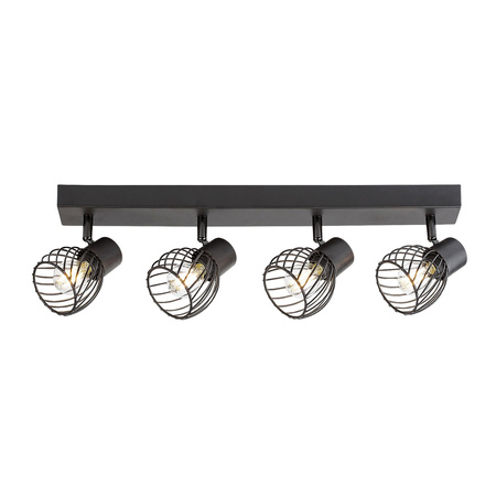 Nástěnné svítidlo LED stropní SPOT Spotlight E14 Black Industrial Aberama Rabalux