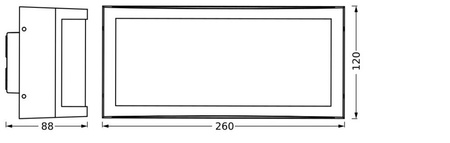 LED E27 IP65 IK05 šedá Endura Ledvance venkovní zahradní světlo