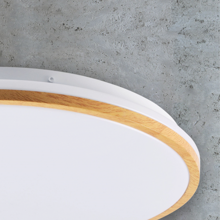 LED stropní přisazené svítidlo WOODY 15W 4000K 30cm