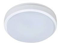 Venkovní LED zahradní stropní svítidlo LOKI 15W 4000K IP54 kulaté stropní svítidlo bílé RABALUX