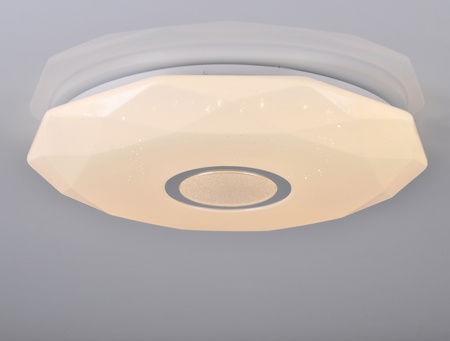 Stropní LED svítidlo Stropní svítidlo DIAMOND 36W 3060lm 50cm GOLDLUX (Polux) + dálkový ovladač 3000K-6500K