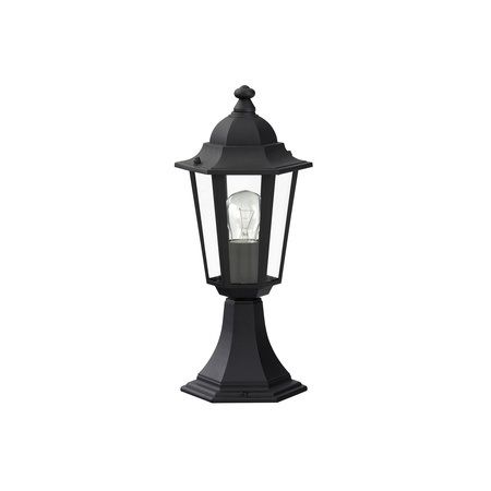Venkovní LED zahradní svítidlo VELENCE E27 IP43 Tyč 40cm Černá RABALUX