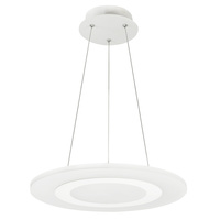 Módní závěsné svítidlo. stropní svítidlo MIKELI 17W 4000K WHITE GOLDLUX (Polux)