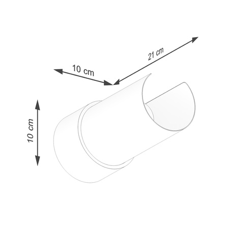 Nástěnné svítidlo E27 White Flash Blue Sapphire SL.1676 Sollux